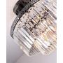 Flush Mount Crystal Chandelier Modern/Contemporary Ceiling Light Pendant Light for Dining Room, Living Room (6 Lights-Flush Mount)