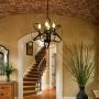 Farmhouse Pendant Light Fixture 4 Light,Globe Foyer Chandelier,Industrial Metal Pendant Lights Island Kitchen Dining Room