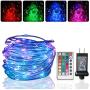 YESTORY 66Ft 200 LEDs Color Changing Outdoor Rope Lights,Multicolor