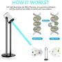 Pur UV Powerful Light, 55W Livingroom Bedroom Germ Virus, Dustmite Eliminator Kill 99.9% Mold Bacteria Germs Dustmite Virus Help Reduce Allergy from Dustmite 360°Sterilization, Remote Control, 110v