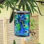 Hanging Solar Lantern Outdoor Decorative Waterproof LED Solar Peacock Lights Tabletop Lamp for Outdoor Patio Garden