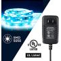 LED Strip Lights Music - DotStone RGB LED Light Strip Kit 16.4ft SMD 5050 Tape Lights, Color Changing Rope Lights with Remote for Bedroom Home Kitchen TV Party Desk Room