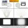 Solar Lights Outdoor Motion Sensor with 3 Lighting Modes, 270° Wide Angle Lighting, IP65 Waterproof. Bright Wireless Security Light for Deck Garage Yard Porch Fence(40 LED, 5500K, 4 Pack, White)