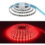 YUNBO LED Strip Light Red 620-625nm, 16.4ft/5m 300 Units Cuttable SMD 5050 Black PCB Board 12V Waterproof Flexible LED Tape Light for Car, Bar, Bedroom, Holiday Decoration Lighting