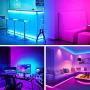 16.4ft RGB Flexible Strip Lights,Color Changing 150 Units SMD 5050 12V Waterproof Tape Lights,LED Lights for Bedroom,TV Back Light, Kitchen,Used for Light Bar Replacement,NO Power Adapter