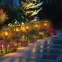 4PK Upgraded 51LEDs Solar Torch Lights Outdoor Christmas Lights, Vivid Dancing Flickering Flames, Dusk to Dawn Auto On/Off. Waterproof Landscape Lighting for Garden Pathway Patio 4PK Upgraded 51LEDs Solar Torch Lights Outdoor Christmas Lights, Vivid Dancing Flickering Flames, Dusk to Dawn Auto On/Off. Waterproof Landscape Lighting for Garden Pathway Patio