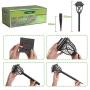Nekepy Solar Lights Outdoor, Solar Powered Pathway Waterproof Landscape Light for Patio Walkway Driveway Garden Yard, 8 Pack
