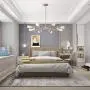 Linour Sputnik Chandeliers 8 Lights Modern Pendant Lighting Industrial Vintage Ceiling Light Fixture Suitable for Dining Room Kitchen Living Room Bedroom
