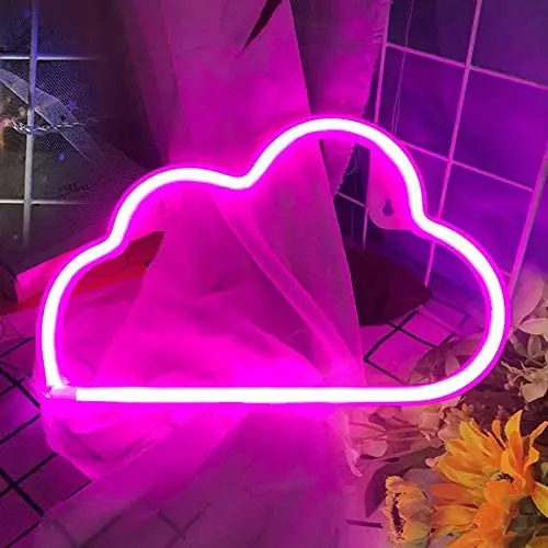 LED Neon Signs for Wall Decor,USB or Battery Decor Light,Neon Light for Bedroom,LED Neon Decorative Lights for Christmas,Party,Girls Living Room (Pink) LED Neon Signs for Wall Decor,USB or Battery Decor Light,Neon Light for Bedroom,LED Neon Decorative Lights for Christmas,Party,Girls Living Room (Pink)