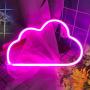 LED Neon Signs for Wall Decor,USB or Battery Decor Light,Neon Light for Bedroom,LED Neon Decorative Lights for Christmas,Party,Girls Living Room (Pink)