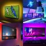 Daybetter Led Strip Lights 16.4ft with Remote Controller and Power Supply