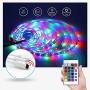 Daybetter 3528 Led Strip Lights Color Changing with 24 Key Remote and Power Supply( 2 Rolls of 16.4ft )