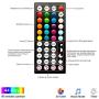 LED Strip Lights 65.6 ft Music, 600pcs LED chip RGB Color Changing by 44key Remote, LED Strip Lights Music Sync,Smart LED Strip Lights 65.6feet Music