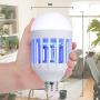 GLOUE Bug Zapper Light Bulb, 2 in 1 Mosquito Killer Lamp UV Led Electronic Insect & Fly Killer