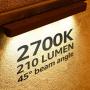 LEONLITE 8-Pack 12 Inch LED Hardscape Paver Light, 3W Low Voltage, Retaining Wall Lights Outdoor, IP65 Waterproof, Soft White 2700K, Clear Lens, 40,000 Hours Lifespan