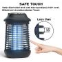 Bug Zapper, Waterproof Insect Fly Pest Attractant Trap, 4200V Powered Electric Mosquito Zappers Killer for Backyard, Patio, Hangable Electronic UV Lamp for Outdoor and Indoor