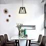 Farmhouse Dining Room Pendant Light, Mesh Overhead Kitchen Island Lighting, 11.62 Inch Matte Black Iron Industrial Barn Hanging Light Fixture for Bedroom Breakfast Area Entryway Hallway Laundry Room