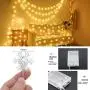 Christmas Lights, 20 Ft 40 LED Snowflake String Lights Battery Operated Waterproof Fairy Lights for Bedroom Patio Room Garden Party Home Xmas Decor Indoor Outdoor Christmas Tree Decorations Cool White Christmas Lights, 20 Ft 40 LED Snowflake String Lights Battery Operated Waterproof Fairy Lights for Bedroom Patio Room Garden Party Home Xmas Decor Indoor Outdoor Christmas Tree Decorations Cool White