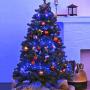 JMEXSUSS Christmas Lights Blue String Lights 66ft 200 LED Indoor Outdoor Christmas String Lights , 8 Modes Waterproof Christmas Tree Lights for Xmas Tree Wedding Party Bedroom Room Wall Decoration