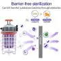 UV-C Temporary Work Light UV-C Light High-Power Cleaner Hanging Portable 80W 800W Equiv 250nm Lamp Good for Living Room Bedroom Household