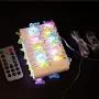 HDNICEZM Butterfly String Lights,Twinkle Lights 8 Lighting Mode Waterproof 21.1ft 40 LED USB Plug in with Remote Control for Home Indoor Outdoor Garden Holiday Parties Patio Plants Shelf Decor