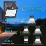 Solar Lights Outdoor, [6 Pack/3 Modes/50LED] SEZAC Motion Sensor Security Lights Solar Security Lights IP 65 Wireless Waterproof Outdoor Lights for Garden Patio Yard Deck Garage Fence Pool