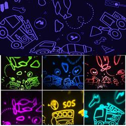 Truck Toys for 3-8 Year Old Boys,Star Light Projection,2 in 1 Car Toys for 2-10 Year Olds Boys,Nursery Gifts Birthday Gifts for 2-10 Year Olds Boys Kids Children(Car&Star Projector)