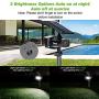 Solar Spot Lights Outdoor, Eneru LED Solar Spotlights PRO Solar Powered Landscape Lighting IP65 Waterproof Dusk to Dawn for Garden Pathway Yard Driveway Garage 2 Pack Cold White