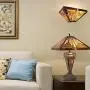 Capulina Tiffany Sconces Lighting, Tiffany Style Wall Lights, Tiffany Wall Light, Mission Design Stained Glass Sconces, Stained Glass Wall Sconce Lights, Stained Glass Wall Lamps, Tiffany Wall Lamp