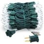 3 Sets 150 Counts Clear Green Wire Christmas Light, Warm White Lights for Indoor or Outdoor Christmas Decorations