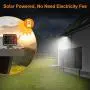 LEPOWER 1000LM Solar LED Security Lights Mtion Outdoor, 2 Adjustable Head Solar Motion Sensor Light, 5500K White Light, IP65 Waterproof Solar Flood Light for Garage, Yard, Patio(Brown)