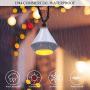 String Lights for Bedroom, 11 Ft Diamond Shape Decorative String Lights Warm White 10 LED Bulbs Waterproof Connectable Plug in for Indoor Wedding Party Bedroom Christmas Outdoor Garden Patio