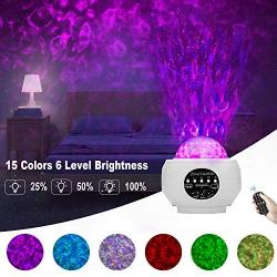 Star Projector AOELLIT Galaxy Light Projector Skylight for Bedroom Ceiling, LED Starlights Music Sky Light Starry Night Light Planetarium Nebula Cove Projector for Kids and Adults, White