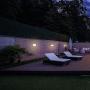 LMP Modern LED Wall Light Porch Light 12W Patio Light 3000K Cool White for Bedroom,Garden,Corridor,Stairs 4 Pack
