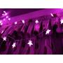 Darknessbreak Pink Fairy Star String Lights, Battery Operated 25ft 50leds Pink String Lights for Girl Bedroom Decorations,Kids Tent,Camping Awning,Indoor Party,Christmas Tree.