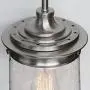 Kira Home Mason 10.5'' Industrial Pendant Light, Seeded Glass Shade + Brushed Nickel Finish Kira Home Mason 10.5'' Industrial Pendant Light, Seeded Glass Shade + Brushed Nickel Finish