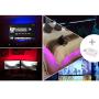 PANGTON VILLA Led Strip Lights 6.56 Feet for 40-60 Inch TV Usb Backlight Kit with Remote Rgb 16 Colors Bias Mood Lamp for Bedroom, Room Hdtv