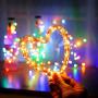 8 Modes String Lights 32.8 FT/10M 100LEDS Fairy String Lights USB Powered Remote Control for Wedding Home Parties Christmas Holiday Decoration(Warm White & Colorful )