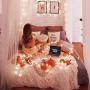 Globe String Lights for Bedroom, Super Cute Fairy Led Hanging Lights , Wall Decorative Indoor, Living Room, Outdoor Patio