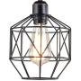 JYMTT Lighting,3 Lights Industrial Style Ceiling Island Pendant Lighting, Matte Black, Bulb Not Included