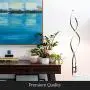 Brightech Embrace - Modern LED Spiral, 2 in 1 Lamp for Living Rooms - Contemporary Bright Lighting, Standing 40'' Tall End Table Lamp Adjustable to 66'' Floor Lamp - Dimmer Built in - Black