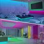 Tenmiro Led Strip Lights, Music Sync Color Changing Led Light Strips with App Control and 44key Remote Led Tape Lights Led Lights for Room, Bedroom, Party, Home Decoration