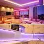 Led Strip Lights for Bedroom, Sync to Music 40ft 12m with 40 Keys IR Remote and 12V Power Supply Flexible Color Changing 5050 RGB 400 LEDs Light Strips Kit for Wedding, Home Party, Bedroom DIY, Party