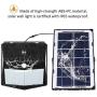 YOUAU Solar Lights Outdoor, 240 LED Solar Spotlight IP65 Waterproof Outdoor Lights Security Solar 3 Sensor Modes for Yard, Garage, Front Door