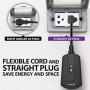 Fosmon Outdoor Indoor Wireless Remote Control Outlet - UL Listed (3 Receiver, 1 Remote), (13A 125V 1625W) Heavy Duty Waterproof Electrical Plug in Remote Light Switch, Individually On/Off Controlled
