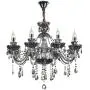 Crystal Chandelier,Chandelier for Living Room,Bedroom,Dinning Room Ceiling Chandelier Crystal Pendant Lighting Fixture (8 Lights) Package Include U Disk Installation Video