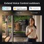 Philips Hue Lucca White Outdoor Lantern (Hub Required), Smart Outdoor Wall Fixture and 1 Hue White LED Smart Bulb, Works with Alexa, Apple Homekit and Google Assistant