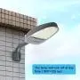 eoere 24W LED Street Area Lighting 2500lm 144 LEDs 6500K Dusk to Dawn Sensor Waterproof IP65 Security Floodlight Yard Wall Post Outdoor Lights eoere 24W LED Street Area Lighting 2500lm 144 LEDs 6500K Dusk to Dawn Sensor Waterproof IP65 Security Floodlight Yard Wall Post Outdoor Lights