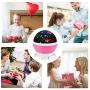 Night Light Creative Led 360° Rotating Star Project Light Night Light Projector Lamp, Star Night Light Boy and Girl Gift, Bedroom and Party Decoration for Romantic Dates (Pink)