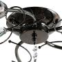 Garwarm Semi Flush Mount Ceiling Light Fixture Modern Ceiling Lamp Chandelier Pendant Light for Bedroom Dining Room Kitchen, Chrome